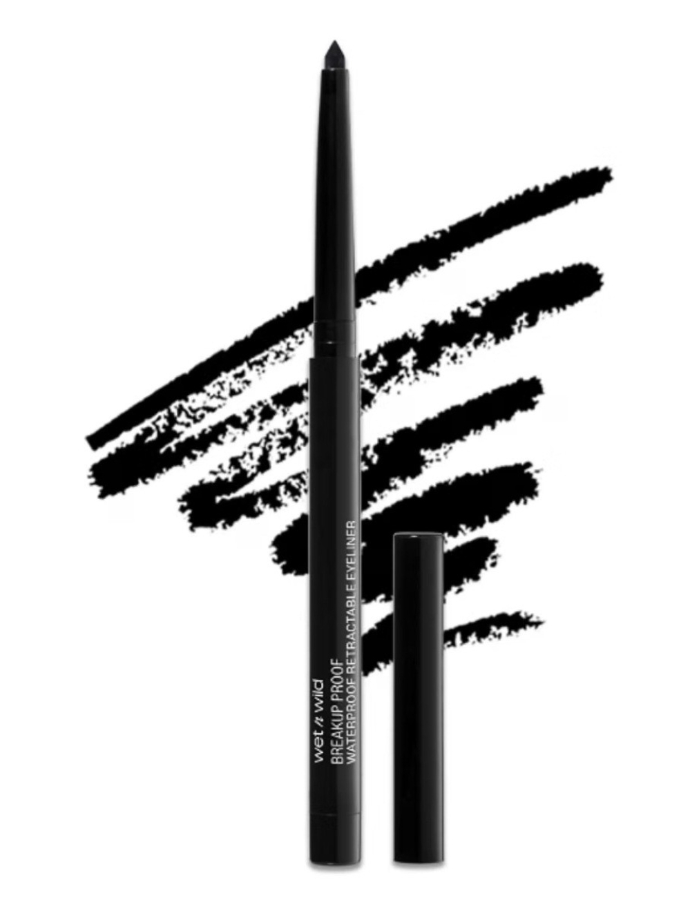 wet n wild Black Retractable Waterproof Eyeliner